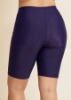 Navy Long Bike Swim Short Bottom